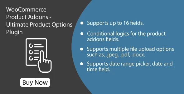 Woocommerce Product Addons | Custom Fields For WooCommerce